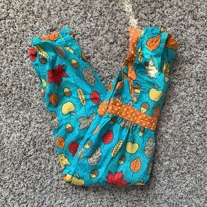 Eleanor Rose Autumn Leaves Romper